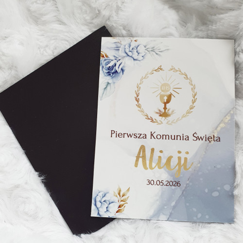 Podziękowanie dla gości Pierwsza Komunia Święta Magnes