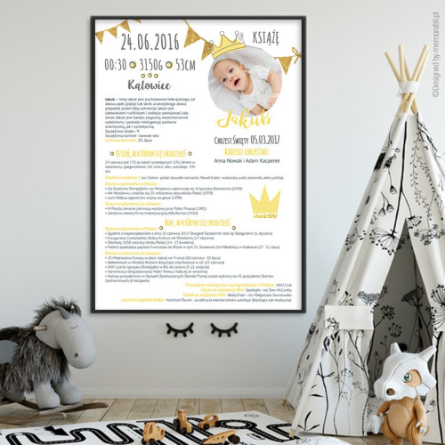 Książe z koroną - certyfikat