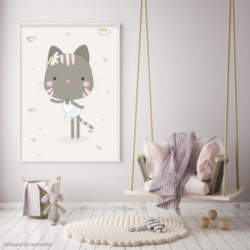 Tańczący kotek ciemny