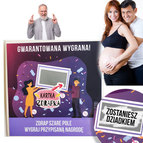 Zostaniesz dziadkiem Zdrapka loteria