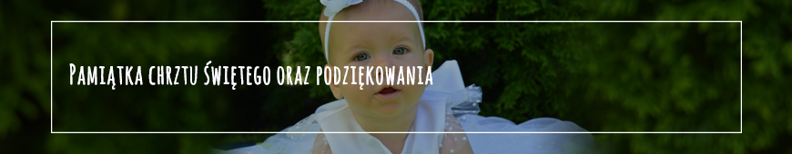 Plakaty na chrzest święty - pamiątki oraz podziękowania - Memorabli